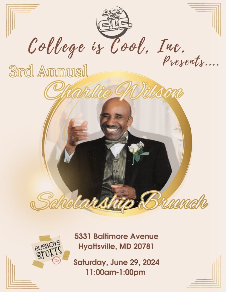 Charlie Wilson Scholarship Brunch Program - 1